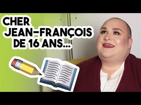 Des résultats scolaires corrects, mais depuis toujours, même petit, aucun plaisir à se rendre à l'école. Cher Jean-François de 16 ans... (JOURNÉE INTERNATIONALE ...