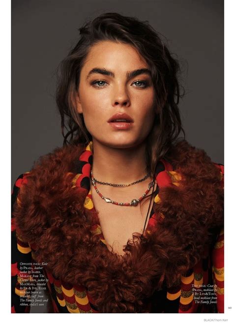 Bambi Northwood Blyth Is Rock Chic For Black Shoot By Thom Kerr