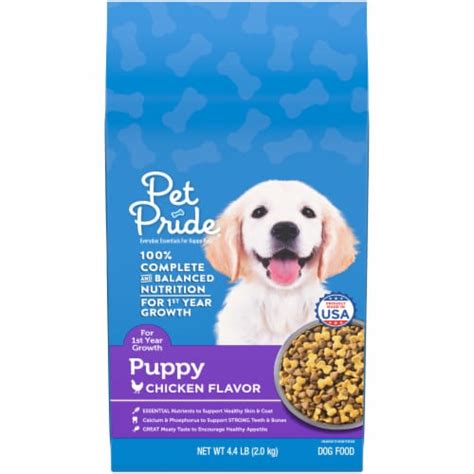 Pet Pride Chicken Flavor Puppy Dry Dog Food 44 Lb King Soopers