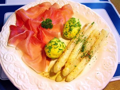 Spargel mit Schinken Rezept mit Bild