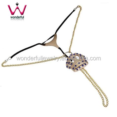 Beautiful Vaginal Jewelry Sex Toys Gold Chain For Wonmen Buy Sex Toys