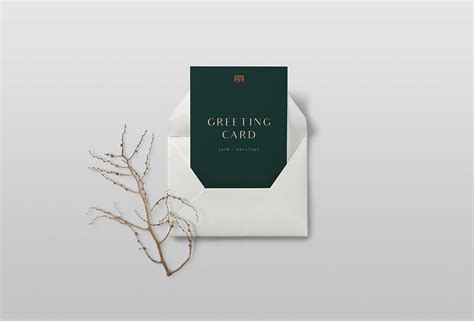 Free Greeting Card Mockup Free Design Resources