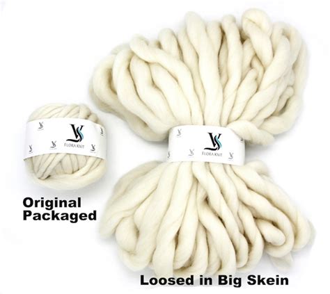 Merino Wool Super Chunky Yarn Bulky Roving Yarn For Finger Knitting