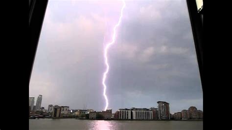 London Thunderstorm Youtube