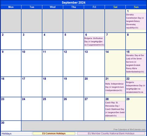 Download September 2024 Editable Calendar With Holidays Word Version