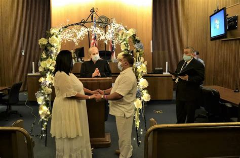 Cleveland Municipal Court Holds First In Person Wedding Since