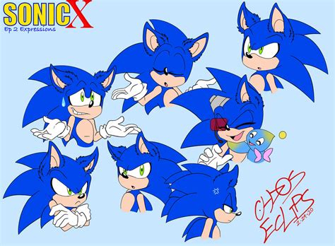 Sonic Expressions From Ep 2 By Chaoseclips On Deviantart