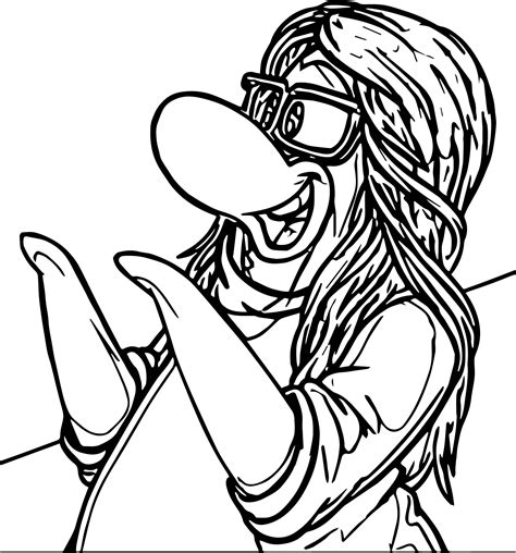 Download and print these club penguin to print coloring pages for free. Club Penguin This Coloring Page | Wecoloringpage.com