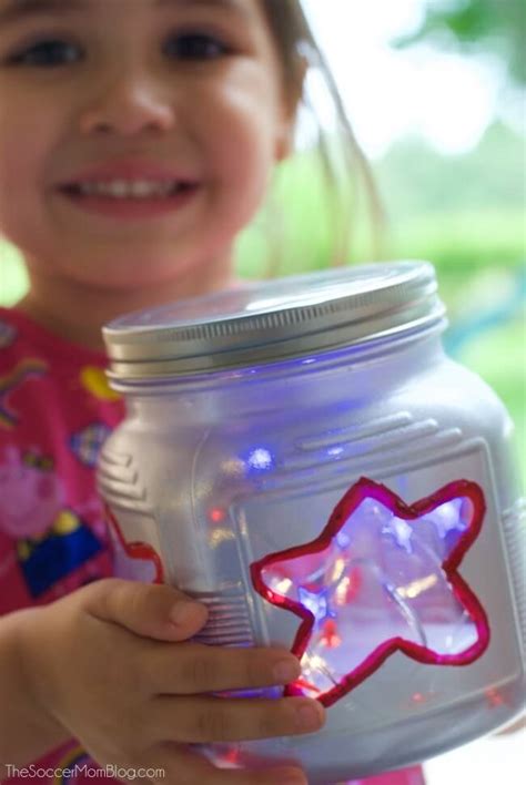 Patriotic Mason Jar Lanterns Video The Soccer Mom Blog