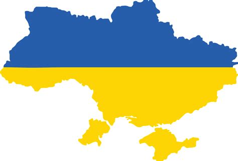 Ukrajina Mapa Vlajka Ukrajinská Vektorová grafika zdarma na Pixabay Pixabay