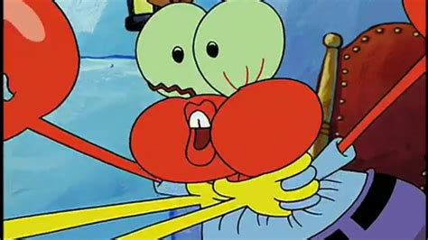Spongebob Choking Mr Krabs Blank Template Imgflip
