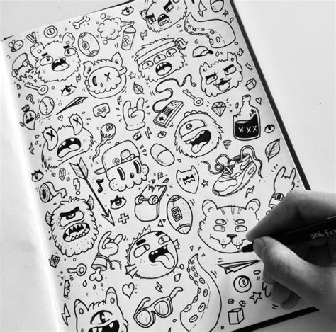 3 doodle monster coloring pages | etsy. Gyazo - Vexx (@vexx_art) | Twitter - Google Chrome - My ...