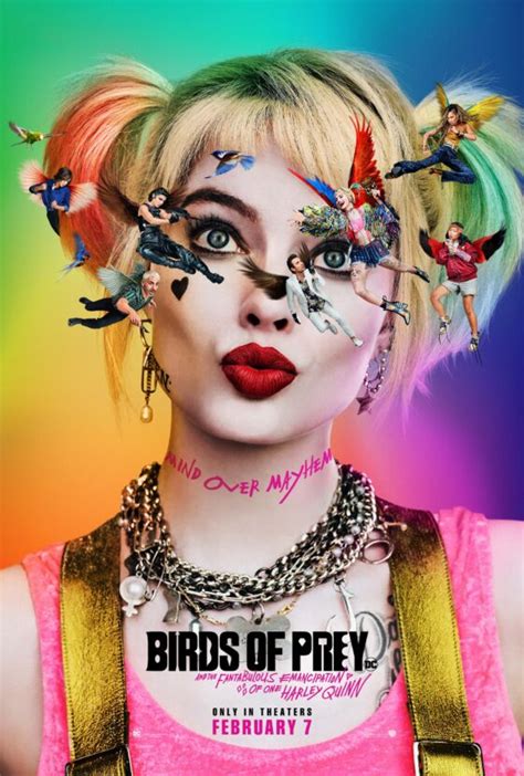 Poster To Birds Of Prey Starring Margot Robbie As Harley Quinn
