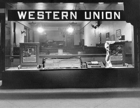 Western Union Telegraph Office Photograph By Underwood Archives