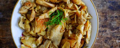 Recette de pleurotes à lail