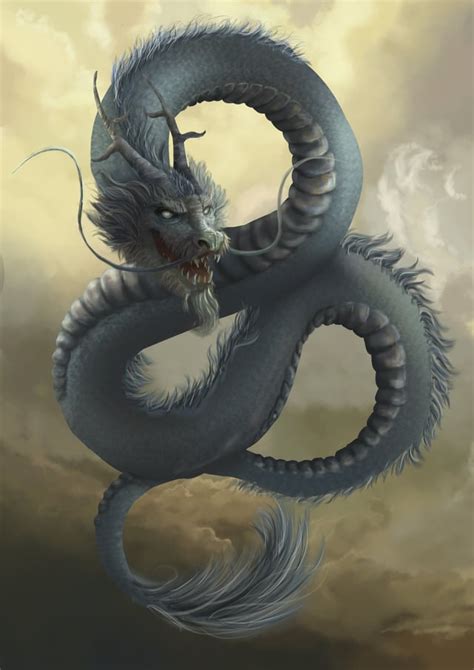 East Asian Dragon By Victor Wei Rimaginarydragons