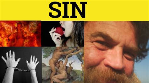 🔵 Sin Sinner Sinful Sin Meaning Sin Examples Sin Defined Youtube