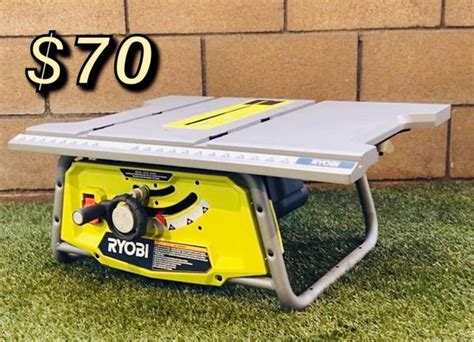 Ryobi 15 Amp 10 In Table Saw No Fence No Accessories For Sale In
