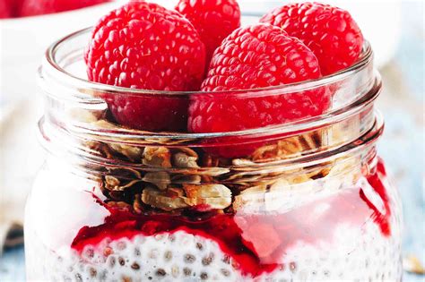 Vanilla Raspberry Chia Pudding Recipe How To Make Recipes