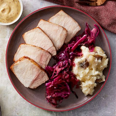 Remove the cooked pork roast from the air fryer, and leave it for about 15 minutes before you carve and serve. Recipe: Roasted Pork & Cheesy Mashed Potato with Cabbage ...