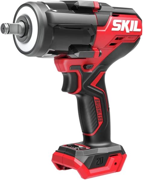 Skil Pwr Core Brushless V In Mid Torque Impact Wrench Tool Only Iw B