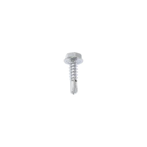 Jiggly Greenhouse 34 10 Hex Zinc Plated Steel Self Tapping Tek