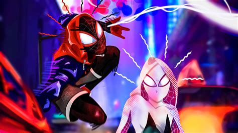 Miles Morales And Gwen Stacy Wallpapers Wallpaper Cave