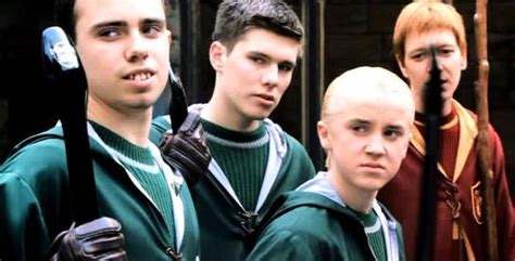Slytherin Quidditch Team Marcus Flint And Katie Bell Image 21344260