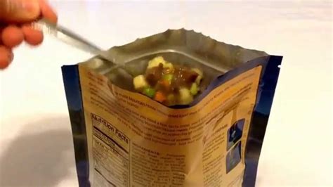 Emergency food storage expert james blake shows gives the mountain house freeze dried food a good royal soaking and shows us how to prepare it.for more exper. Mountain House Beef Stew Flavor and Food Review - YouTube