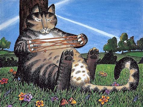 Bernard Kliban Сумасшедшие кошки Кошки и котята Я люблю кошек