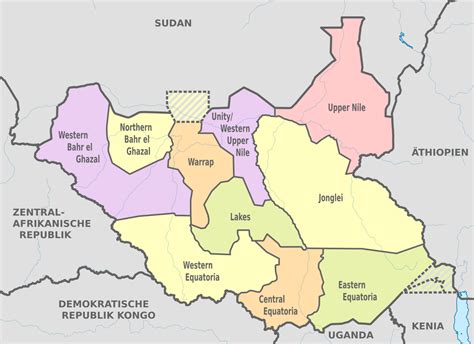 Political Map Of South Sudan Interactive Map Vrogue Co