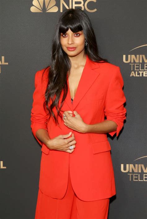 Jameela Jamil At Nbc And Universal Emmy Nominee Celebration In West