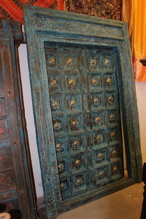 This Is An Amazing Elegant Royal Antique Indian Doors With Frame Are