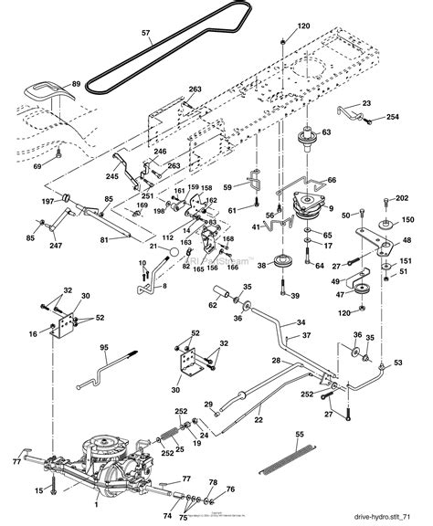 Husqvarna Yth 2448 96015000102 2005 03 Parts Diagram For Drive