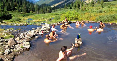 10 Of The Best Natural Hot Springs In Colorado Usa