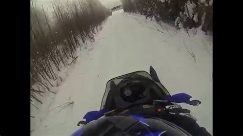 Snowmobiling Around Kirkland Lake Youtube