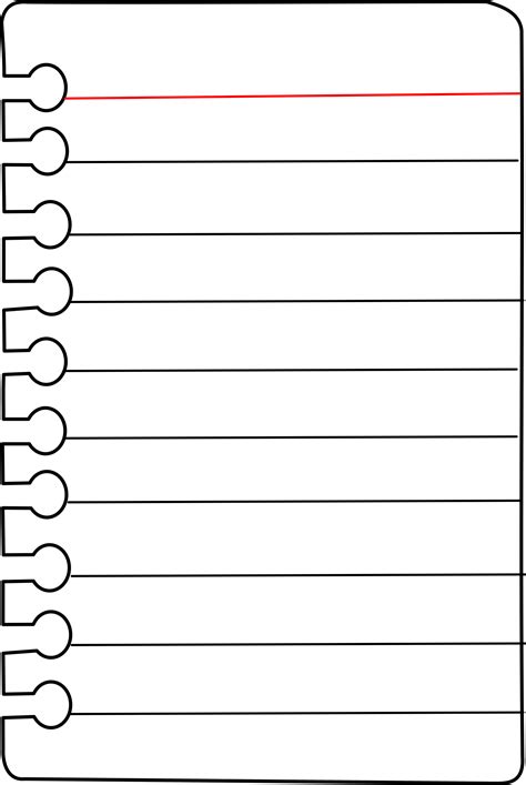 Note By Lmproulx Notebook Paper Template Notebook Paper Paper Template