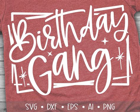 Geburtstagsbande Svg Geburtstag Svg Geburtstagsspruch Svg Etsy De