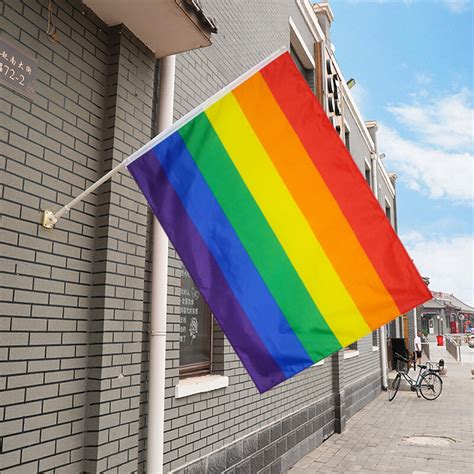 90x150cm Lgbt Rainbow Gay Pride Flag Aerlxemrbrae Rainbow Flag Flag Gay Pride Peace Flags