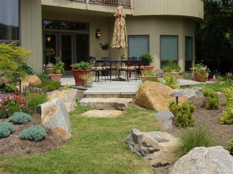 You will adore this natural scenic design, which generates a tropical adventure feeling. Patio Landscaping Ideas | HGTV