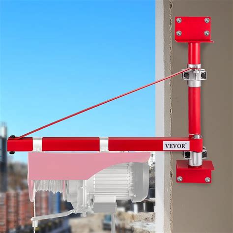 Vevor Electric Hoist Support Arm 660 Lbs Electric Hoist Holder Swing