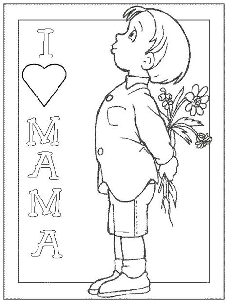 * I love mama Thema Moederdag/Vaderdag Moederdag, Gratis