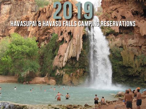 2019 Havasupai And Havasu Falls Camping Reservation Information Camp