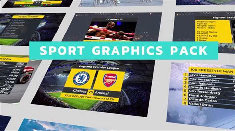 21 motion graphics templates for premiere pro (free). Sport Titles Graphics Pack - Premiere Pro Templates ...