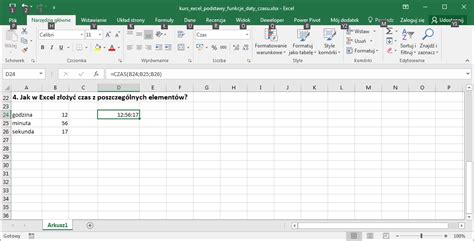 Najwa Niejsze Funkcje Daty Excel I Funkcje Czasu W Excel Datatalk Pl
