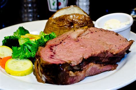 Prime rib, also referred to as standing rib roast, is a beautiful piece of meat. Store Item: 14oz Prime Rib Dinner - Meals To Go