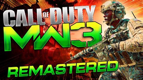 Modern Warfare 3 Remastered In 2021 Campaign And Multiplayer Youtube