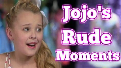 Dance Moms Jojo Siwas Rude Moments Youtube