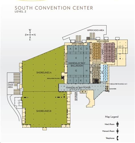 Mandalay Bay Convention Center Map