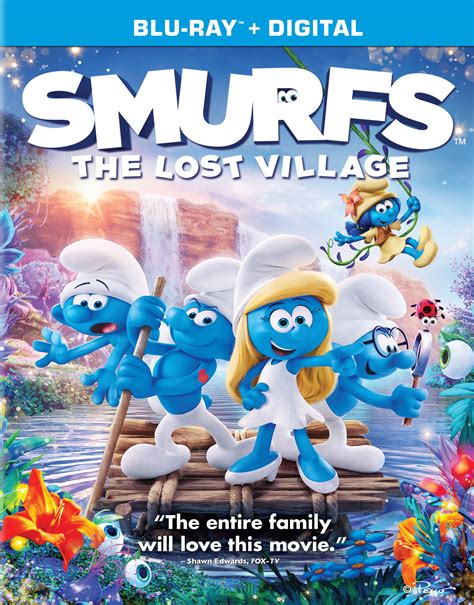 Best Buy Smurfs The Lost Village Includes Digital Copy Blu Ray 2017